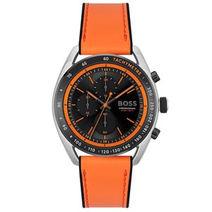 Hugo boss orange discount watch leather strap