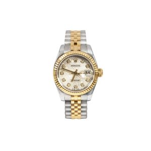 Rolex women's watch with diamonds hot sale