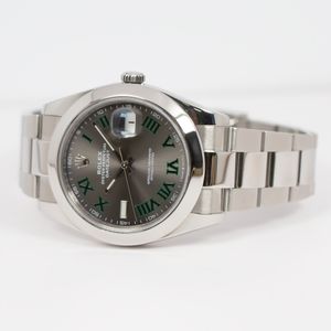 Rolex Datejust 41 126300 Slate Green Dial Watch Peter Jackson