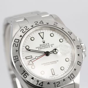 Rolex explorer ii online 16570 white