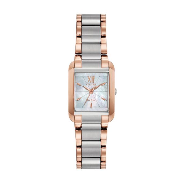 gold rectangle womens watch