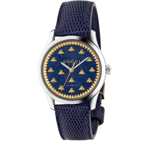 gucci watch blue face