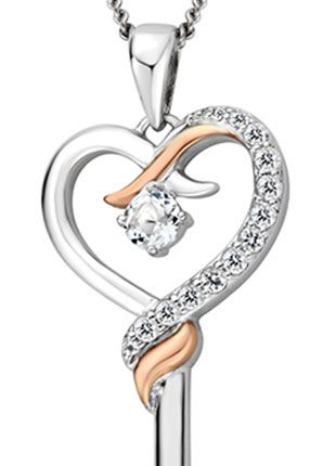 clogau key pendant