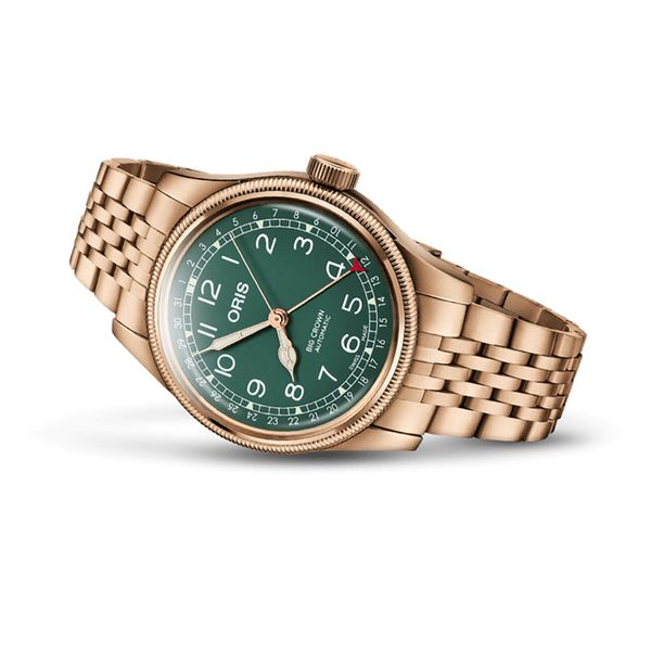 Oris big crown online green