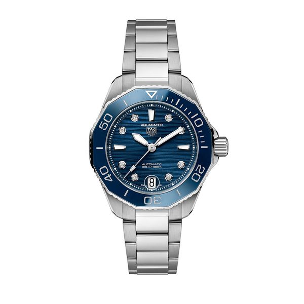 Tag heuer aquaracer 2024 calibre 5 blue automatic