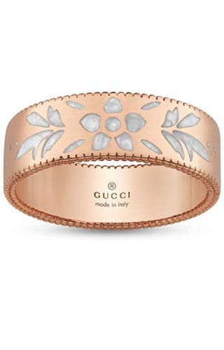 gucci icon gold ring