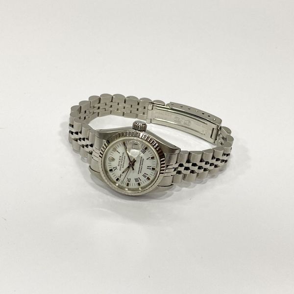 Silver hot sale ladies rolex