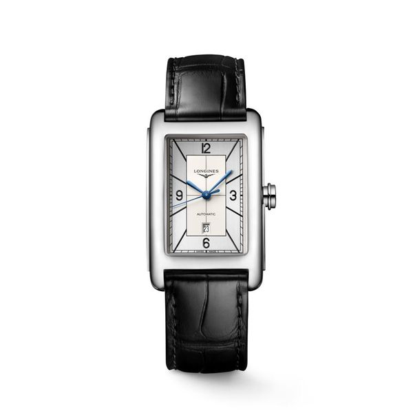 Longines DolceVita Mens Automatic Leather Watch Peter Jackson