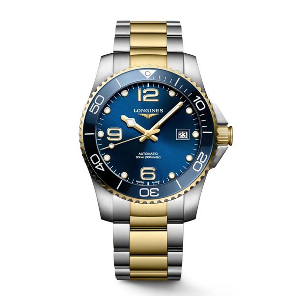 Longines HydroConquest Blue Gold Automatic Watch Peter