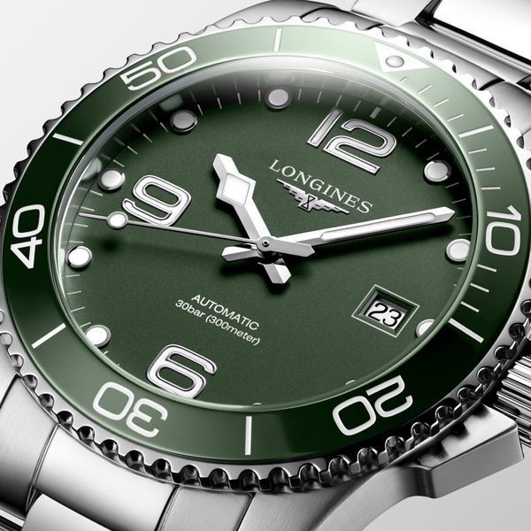 Longines HydroConquest Green Automatic Watch Peter Jackson