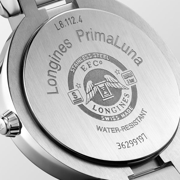 Longines primaluna discount diamond ladies watch