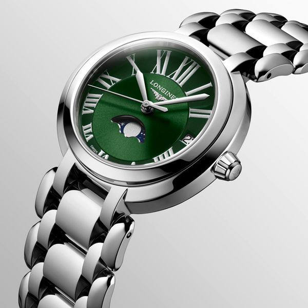 Longines PrimaLuna Green Women s Bracelet Watch Peter Jackson