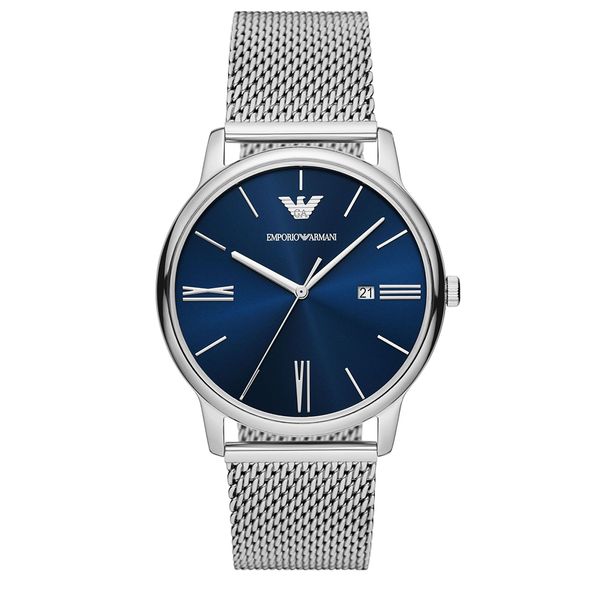 Emporio Armani Minimalist Blue Dial Watch AR11571 Peter