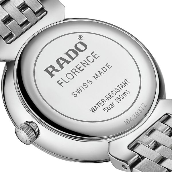 Rado stainless steel back water resistant price best sale