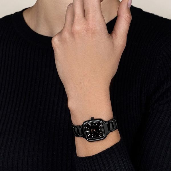 Rado black watch for ladies hotsell