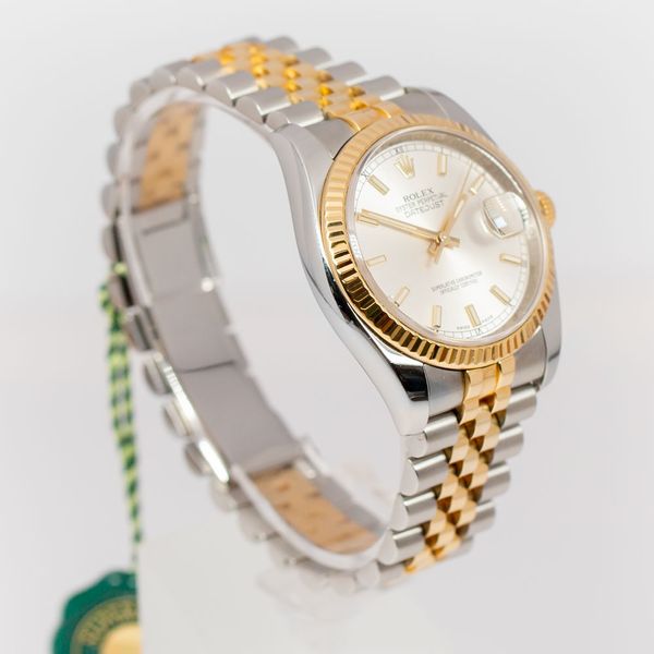 Silver and gold rolex on sale datejust