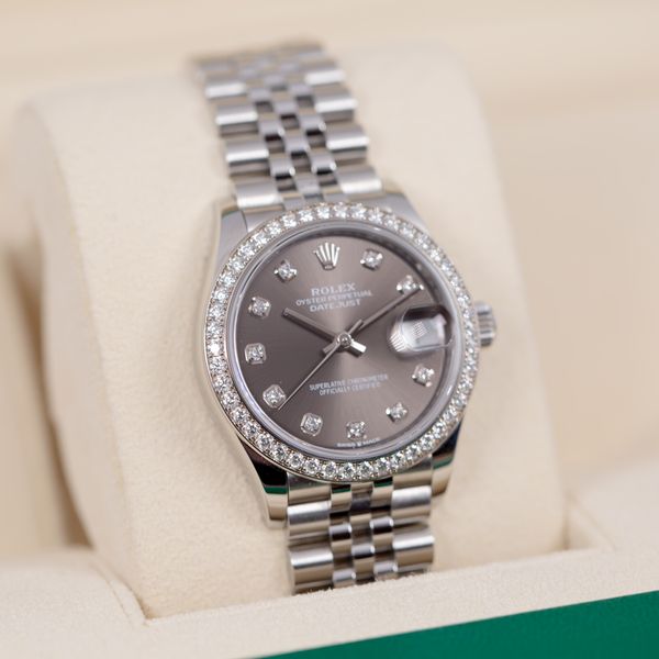 Rolex oyster grey dial hot sale