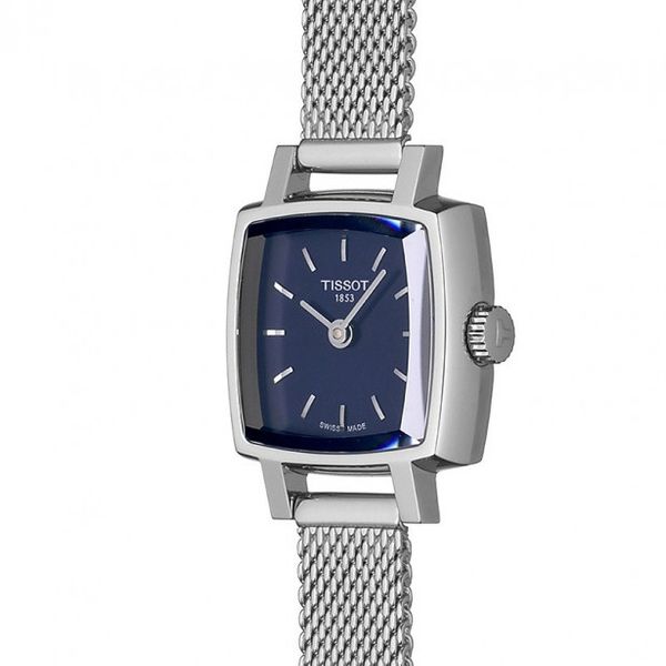 Tissot T Lady Blue Square Dial Lovely Bracelet Watch Ladies